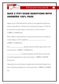QUIZ 2 ITSY EXAM QUESTIONS WITH ANSWERS 100&percnt; PASS