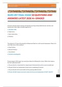 NURS 497 FINAL EXAM 50 QUESTIONS AND ANSWERS LATEST 2026 A&plus; GRADED