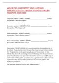 WGU D293 ASSESSMENT AND LEARNING ANALYTICS QUIZ 92 QUESTIONS WITH VERIFIED ANSWERS 2025&sol;2026&comma;100&percnt;CORRECT