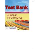 Nursing Informatics and the Foundation of Knowledge &lpar;4th Edition&rpar;&comma; McGonigle Test Bank&comma; Nursing Informatics Exam Preparation