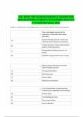 TEST BANK FOR NURSING RESEARCH GENERATING AND ASSESSING EVIDENCE FOR NURSING PRACTICE 11TH EDITION-latest 2026&period;pdf