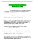 2026&sol; 2027 Fitour Group Exercise Certification Study Guide with Solution Verified Questions and Answers PDF