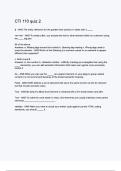 CTI 110 Quiz 2 2025&sol; 2026 Complete Test Bank and Solutions with Answer Key