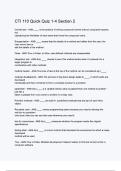 CTI 110 Quick Quiz 1&ndash;4 Section 2 2025&sol; 2026 Complete Test Bank and Solutions with Answer Key
