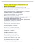 BIO 100 LATEST 2026 TEST PAPER QUESTIONS AND SOLUTIONS GRADED A&period;pdf