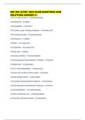 BIO 100 LATEST 2026 EXAM QUESTIONS AND SOLUTIONS GRADED A&period;pdf