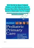 TEST BANK for Burns- Pediatric Primary Care 8th Edition by Dawn L&period; Garzon&comma; Mary Dirks&comma; Martha Driessack&comma; Karen G&period; Duderstadt&comma; Nan M&period; Gaylord&period;pdf