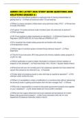 AMMO CDC LATEST 2026 STUDY GUIDE QUESTIONS AND SOLUTIONS GRADED A&plus;