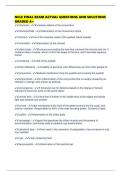 NCLE FINAL EXAM ACTUAL QUESTIONS AND SOLUTIONS GRADED A&period;pdf
