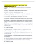 NCLE UPDATED EXAM SCRIPT QUESTIONS AND SOLUTIONS GRADED A&period;pdf