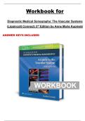 Workbook for Diagnostic Medical Sonography&colon; The Vascular Systems &lpar;Lippincott Connect&comma; 3rd Edition&rpar; by Anne Marie Kupinski &ndash; Complete Practice Questions and Answers