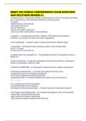 MGMT 200 PURDUE COMPREHENSIVE EXAM QUESTIONS AND SOLUTIONS GRADED A&plus;