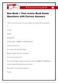 Nao Book &plus; Test review Book Exam Questions with Correct Answers