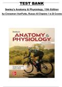 Test Bank &ndash; Seeley&rsquo;s Anatomy & Physiology &lpar;13th Edition&comma; Cinnamon VanPutte & Russo&rpar; &vert; Complete Chapters 1&ndash;29