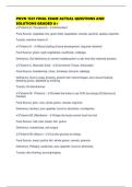 PNVN 1521 FINAL EXAM ACTUAL QUESTIONS AND SOLUTIONS GRADED A&plus;