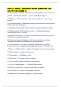 NSG 555 ACTUAL 2026 STUDY GUIDE QUESTIONS AND SOLUTIONS GRADED A&plus;