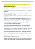 NRNP 6531 MAIN EXAMINATION SET QUESTIONS AND SOLUTIONS GRADED A&plus;
