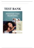 Latest test Bank For Maternal-Child Nursing 6th Edition by Emily Slone McKinney&comma; All Chapter 1-55&vert; Complete Best Exam Practice Guide