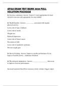 AFAA EXAM TEST BANK 2026 FULL SOLUTION PACKAGE