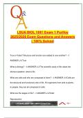 BIOL 1001 &ndash; 162 Exam Questions on Cells&comma; DNA&comma; Evolution&comma; Scientific Method &ndash; Louisiana State University at Alexandria