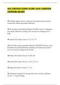 ALS CERTIFICATION GUIDE 2026 VERIFIED ANSWERS READY