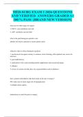 MED-SURG EXAM 1 2026 QUESTIONS AND VERIFIED  ANSWERS GRADED A&plus; 100 &percnt; PASS  &lbrack;BRAND NEW VERSION&rsqb;