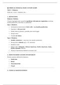 NUR 242 MEDICAL&ndash;SURGICAL EXAM 4 STUDY GUIDE Unit 9 &ndash; Diabetes FALL 2025 Galen college