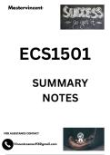ECS1501 STUDY SUMMARY NOTES&period;