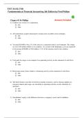Fundamentals of Financial Accounting 8th Edition Test Bank &ndash; Phillips &ndash; 2025&sol;2026