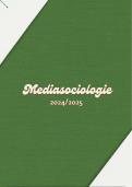 Volledige samenvatting mediasociologie &plus; boek &plus; video's 