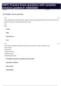 CMPC Practice Exam questions with complete solutions graded A&plus; 2025&sol;2026
