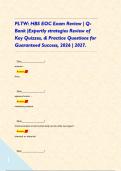 PLTW&colon; HBS EOC Exam Review &vert; Q-Bank &vert;Expertly strategies Review of Key Quizzes&comma; & Practice Questions for Guaranteed Success&comma; 2026 &vert; 2027&period;    