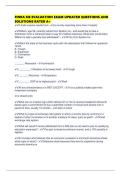 FINRA SIE EVALUATION EXAM UPDATED QUESTIONS AND SOLUTIONS RATED A&plus; 