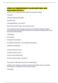FINRA SIE COMPREHENSIVE EXAM QUESTIONS AND SOLUTIONS RATED A&plus;
