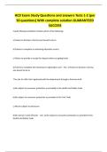 HCD Exam Study Questions and answers Tests 1-2 &lpar;per 50 questions&rpar; With complete solution GUARANTEED SUCCESS