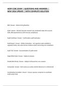 ACRP CCRC EXAM &vert; QUESTIONS AND ANSWERS &vert; NEW 2026 UPDATE &vert; WITH COMPLETE SOLUTION