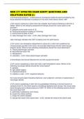 MSN 377 UPDATED EXAM SCRIPT QUESTIONS AND SOLUTIONS RATED A&plus;