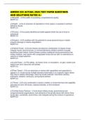 AMEDD CCC ACTUAL 2026 TEST PAPER QUESTIONS AND SOLUTIONS RATED A&plus;