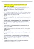 AMEDD CCC ACTUAL 2026 EXAM QUESTIONS AND SOLUTIONS RATED A&plus;