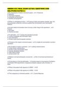 AMEDD CCC FINAL EXAM ACTUAL QUESTIONS AND SOLUTIONS RATED A&plus;
