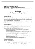 Employment Law for Business 10th Edition Instructor&rsquo;s Solution Manual &ndash; Dawn Bennett Alexander &vert; Teaching Guide