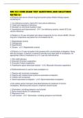 MN 553 CORE EXAM TEST QUESTIONS AND SOLUTIONS RATED A&plus;