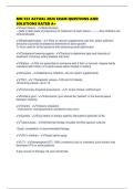 MN 553 ACTUAL 2026 EXAM QUESTIONS AND SOLUTIONS RATED A&plus;