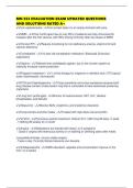 MN 553 EVALUATION EXAM UPDATED QUESTIONS AND SOLUTIONS RATED A&plus;