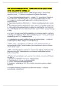 MN 553 COMPREHENSIVE EXAM UPDATED QUESTIONS AND SOLUTIONS RATED A&plus;