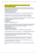 MN 553 UPDATED EXAM SCRIPT QUESTIONS AND SOLUTIONS RATED A&plus;