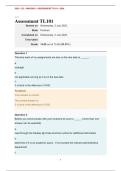 2026 - MNG2601 - TL101 ASSESSMENT - QUESTIONS AND ANSWERS - SEMESTER 1
