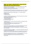 MGMT 200 PURDUE COMPREHENSIVE EXAM UPDATED QUESTIONS AND SOLUTIONS RATED A&plus;