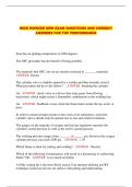  IRON WORKER NEW EXAM QUESTIONS AND CORRECT ANSWERS FOR TOP PERFORMANCE