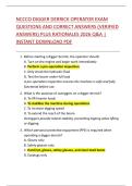 NCCCO DIGGER DERRICK OPERATOR EXAM  QUESTIONS AND CORRECT ANSWERS &lpar;VERIFIED  ANSWERS&rpar; PLUS RATIONALES 2026 Q&A &vert;  INSTANT DOWNLOAD PDF